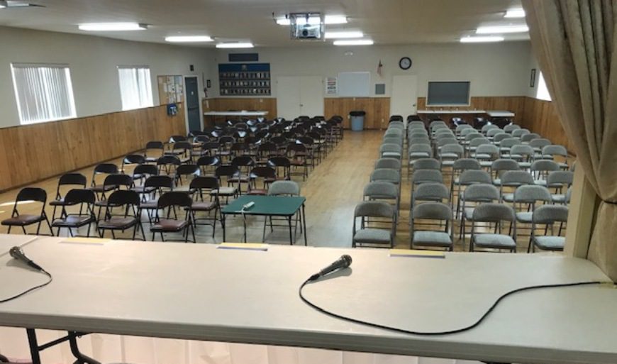 Large Hall to hold conferences and more