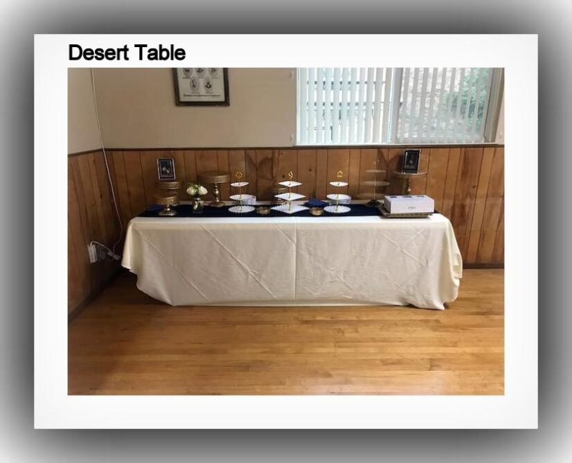 Desert Table